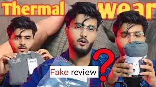 How brand's looting us 🔥| Best thermal for men from Amazon| Winter Men's Fashion | thermal under 500