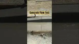 Would Your Concrete Pass This Flow Test?