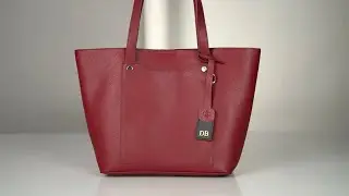 Personalised Classic Tote | Vegan Leather | Everyday Use | Spacious | The Messy Corner