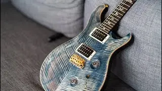 PRS Custom 24 Top 10 Whale Blue Unboxing
