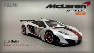 McLaren MP4-12C GT3 [Full build] - Scale model 1/24 (Fujimi) [ASMR]
