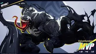 Venom 435th Win MVP Grandmaster II Krakoa Domination Marvel Rivals S4.5 Competitive
