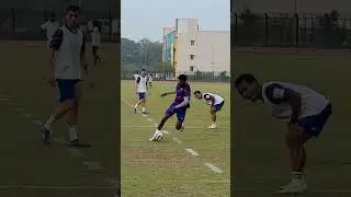 Невероятный финт Ирфана между ног и пас назад | Chennaiyin FC