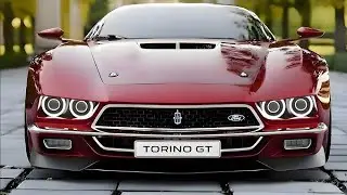 Ford Torino GT 2026 &ndash; Возвращение ретро-масла! Дизайн, двигатель, характеристики и цена | AutoA02