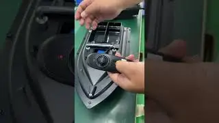 How to pair D16 V16 single hand held fishing bait boat with remote control