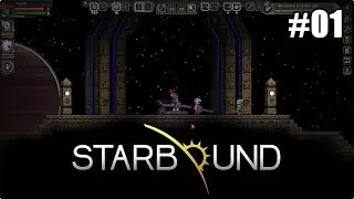 O IN&Iacute;CIO DA EXPLORA&Ccedil;&Atilde;O #1 - Starbound Multiplayer