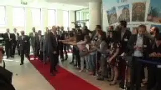OPEC cartel members arrive for meeting