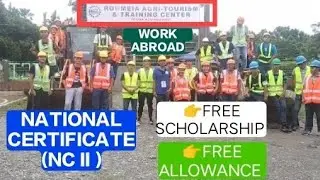 FREE SCHOLARSHIP FREE ALLOWANCE WITH TESDA CERTIFICATE NC II/ WHEEL LOADER/ ROUMEIA