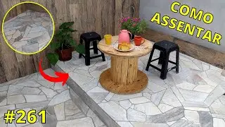 #261- Como assentar Pedra Mineira?