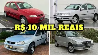 8 Carros At&eacute; 10 Mil Reais Que AINDA Valem A Pena Em 2025