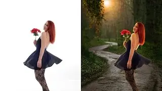 dramatic colors effect | photo manipulation | photoshop tutorial