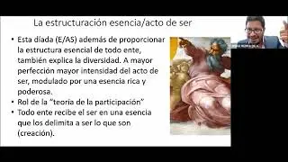 El acto de ser. Prof. Jorge Medina.