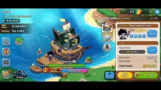 Buying Trade Ship Design: The Silent & Sail with Captain Black Sapphire - Cookie Run Kingdom