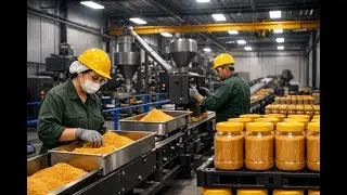 Inside the 1,000,000 LB Ginger Plant &ndash; The TERRIFYING Milling of Modern Golden Powder Production