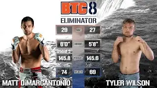 Masvidal FLYING KNEE Start | BTC 8: Eliminator - Matt DiMarcantonio vs. Tyler Wilson - Fight #6