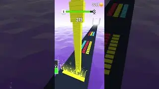 Stack Colors Gameplay Walkthrough Part 1 All Levels Android Ios #shorts