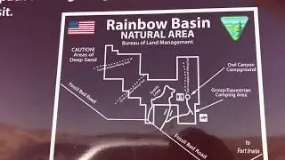 Rainbow Basin and Owl canyon camp ground, Barstow.