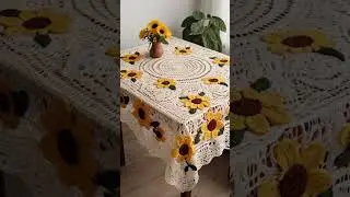 Beautiful Crochet Table Runner Design | Easy Handmade Dining Table Decor