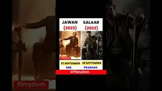 Jawan vs Salaar Movie Comparison and box Office Collection