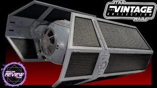 Star Wars The Vintage Collection Darth Vader's TIE Advanced Toy Review