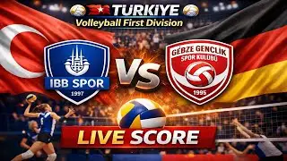 Ibb Spor Vs Gebze Genclik 🏐TURKIYE Volleyball First Division 🏐Live Score