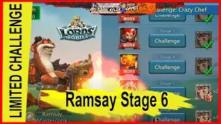Crazy chef ramsay stage 6 - Lords Mobile