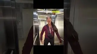 Others elevator roulette vs this man ☠️ #trollface #viral video