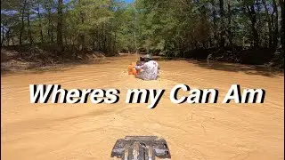 Mud bash 2023 first ride of the day! Took it DEEP!