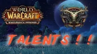 Warlords of Draenor - Level 100 hunter talents w/Sev