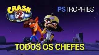 Crash Bandicoot 2: Cortex Strikes Back - Todos os chefes + Final
