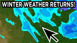 Winter Weather Returns with Snow & Wind! | Here's the Latest!