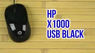 Распаковка HP X1000 USB Black