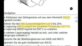 Übungsaufgabe Zweistofflegierung