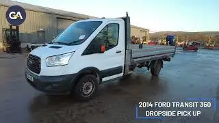2014 FORD TRANSIT 350 DROPSIDE PICK UP