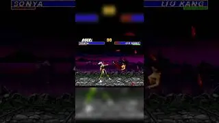 UMKT - Sonya MK3 VS Liu Kang MK2 #mortalkombat #sonyamk #liukang #romhack