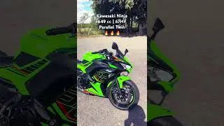 The Kawasaki Ninja 650 is the perfect beginner bike💚 #ninja650 #newrider #kawasaki #motorcyclelife