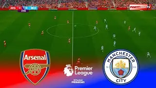 🔴Arsenal vs Manchester City - English Premier League 25/26 | Pes Video Game Simulation