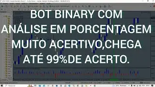 @O MELHOR BOT BINARY COM ANALISE EM PORCENTAGEM,CHEGA ATER 99%DE ACERTO,DAR PRA LUCRAR BEM.