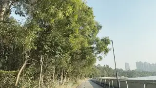 🚗 Day Drive from Tuen Mun to Nam Sang Wai | Hong Kong 4K HDR | Through Yuen Long 🌤️ Lofi music