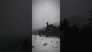 Paloga Valley Kalam ❄️ Snow-Covered Mountains | Swat Valley Pakistan 2025 #travel #mountains #nature