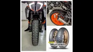 Winter Tires for Motorcycle? Dunlop Mutant - Review #motorcycle #ktmlover #dunlop