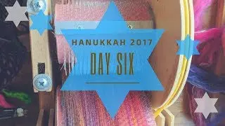 Colour Blending on Handcards + Spinning from the Fold: Hanukkah 2017 Day Six