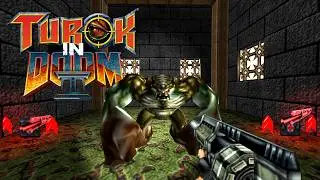 T64 Weapons - Turok in Doom : The Devil's Tower | Doom Mod | 4K