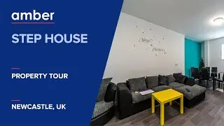 Property Tour | Step House New Castle Upon Tyne | Student Accommodation in UK | amber