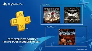 PS PLUS SEPTEMBER 2019 Free -Asia-Eur-Us-