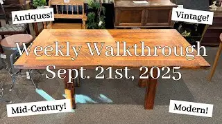 Weekly Shop Walkthrough Sept. 21st, 2025