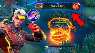 HAZA CHOU + FULL DAMAGE BUILD = SAVAGE !!!