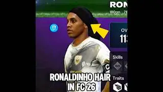 Ronaldinho Hair in FC 26 🔥 #fifamobile #fcmobile #eafc25 #fifa #eafc26