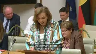 Youth Voice in Parliament: Anne Aly amplifies Abi on youth mental health