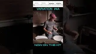 DRUM FILLS USING DOUBLES #4